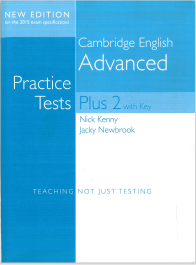 Cambridge English Advanced Practice Tests Plus 2 with Key