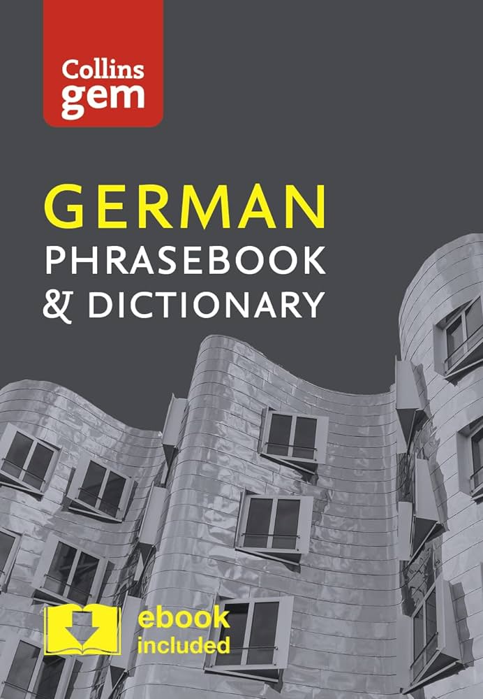 German Phrasebook And Dictionary Book